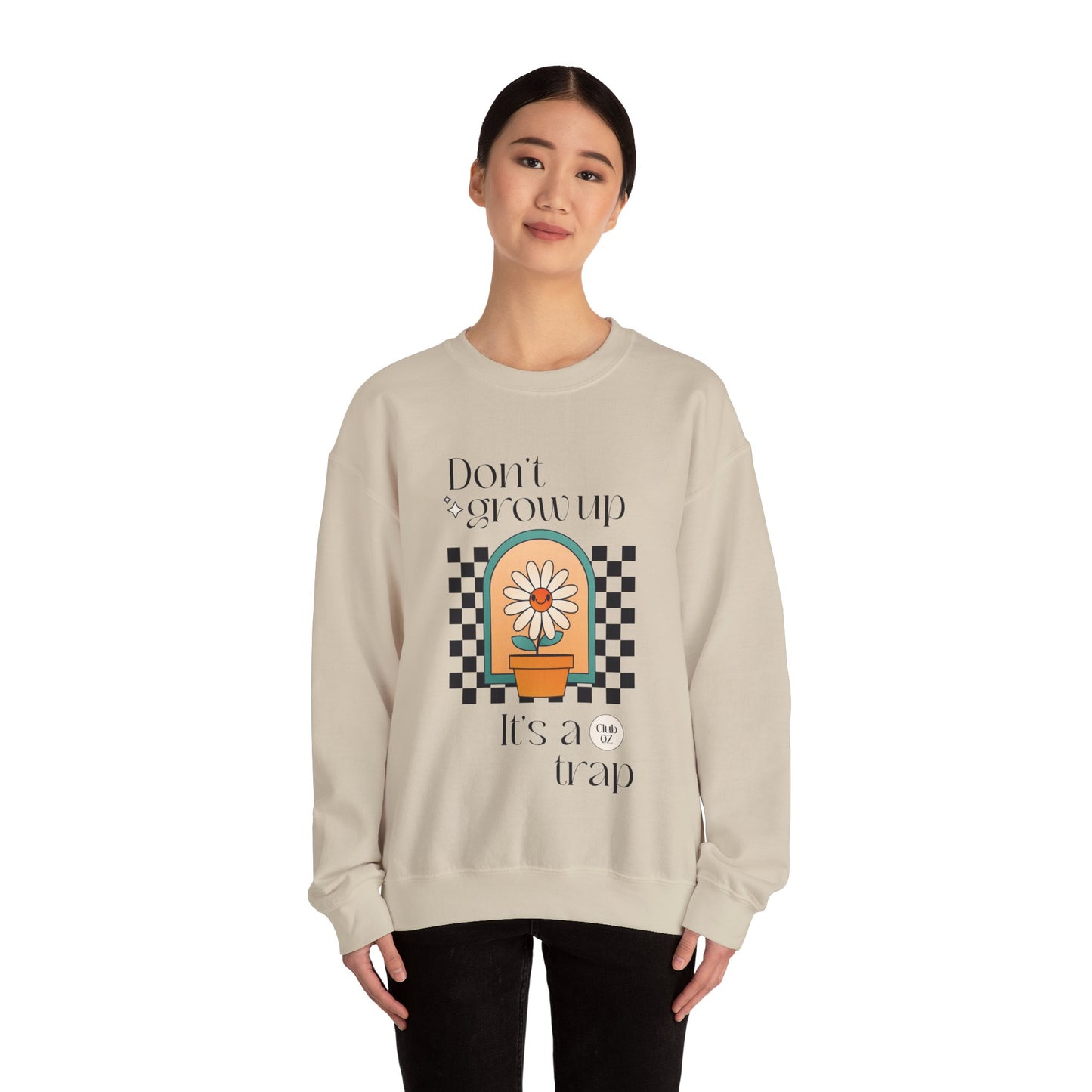 No Adulting QZ Club Sweatshirt