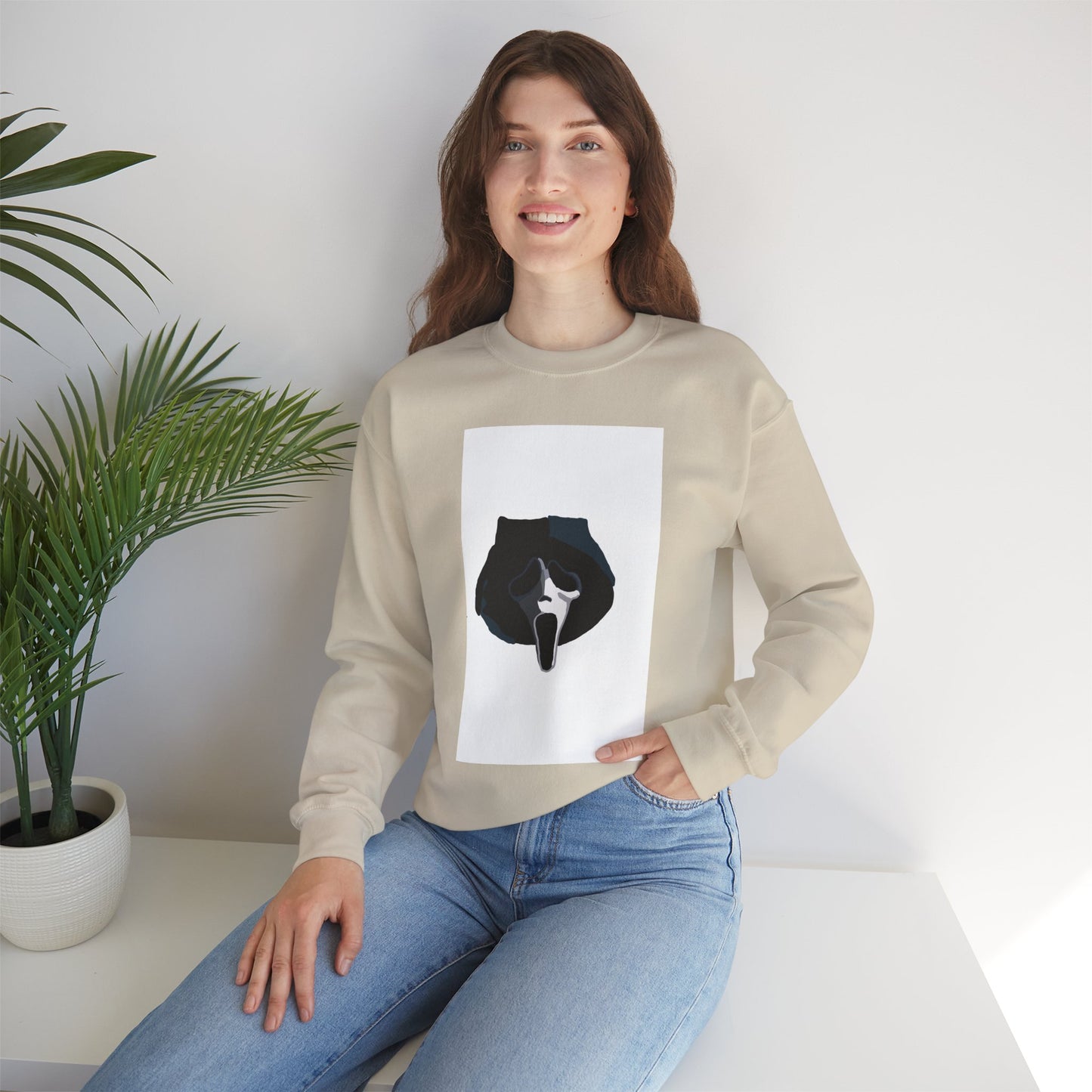Ghostface Scary Movie Horror Sweatshirt - 90s Horror Film Merch