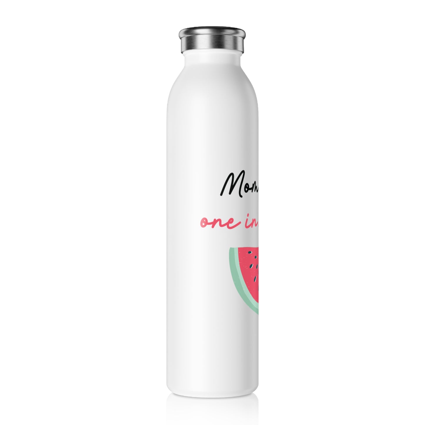 A Melon Thanks Slim Water Bottle