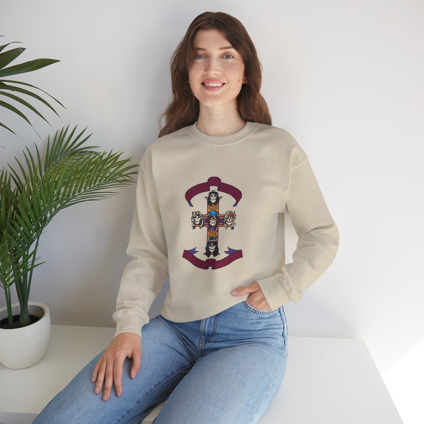 GunsNRoses 'Appetite' Cross Sweatshirt