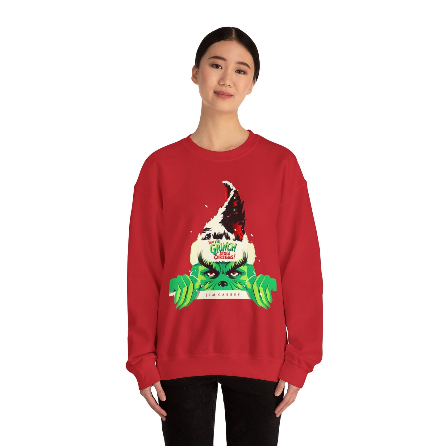 Jim Carrey's Grinch Christmas Sweatshirt