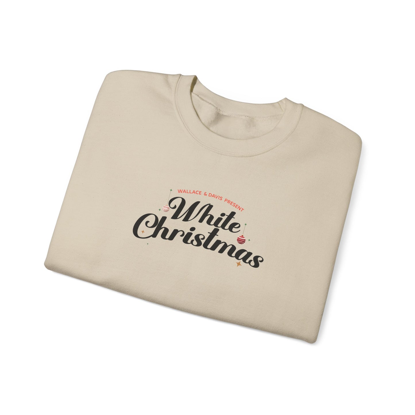 White Christmas Dreams Christmas Sweatshirt