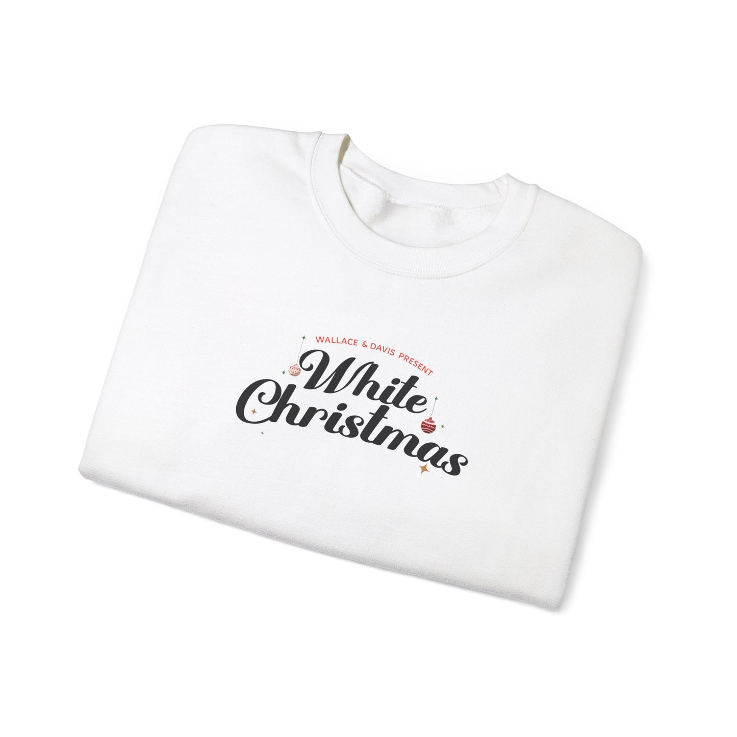 White Christmas Dreams Christmas Sweatshirt