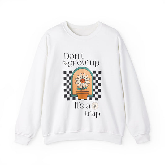 No Adulting QZ Club Sweatshirt