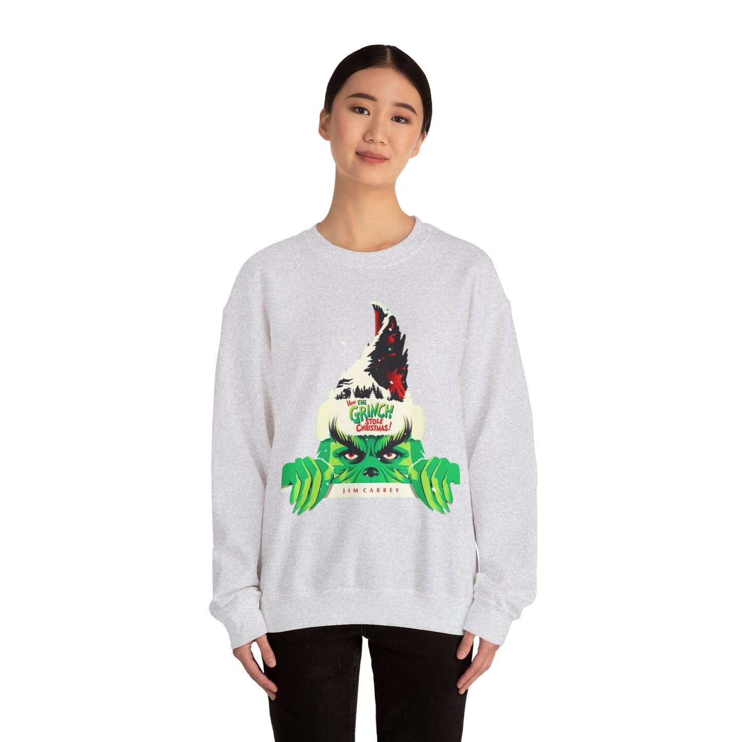 Jim Carrey's Grinch Christmas Sweatshirt