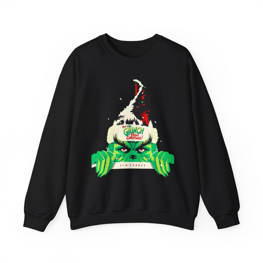 Jim Carrey's Grinch Christmas Sweatshirt