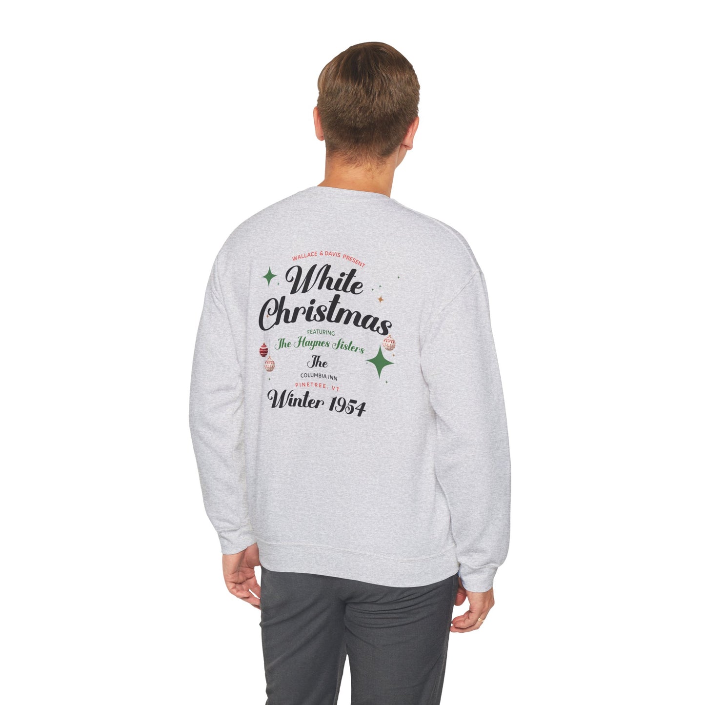 White Christmas Dreams Christmas Sweatshirt