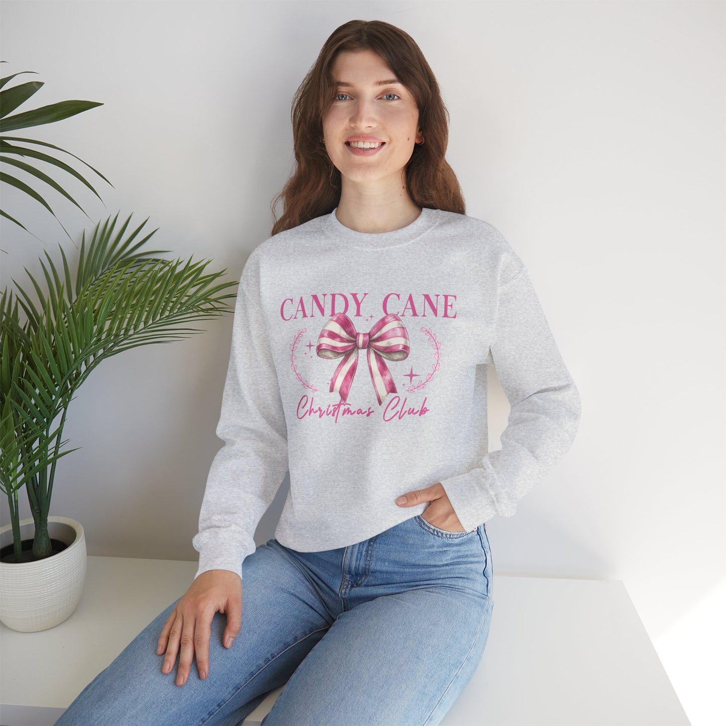 Candy Cane Christmas Sweatshirt