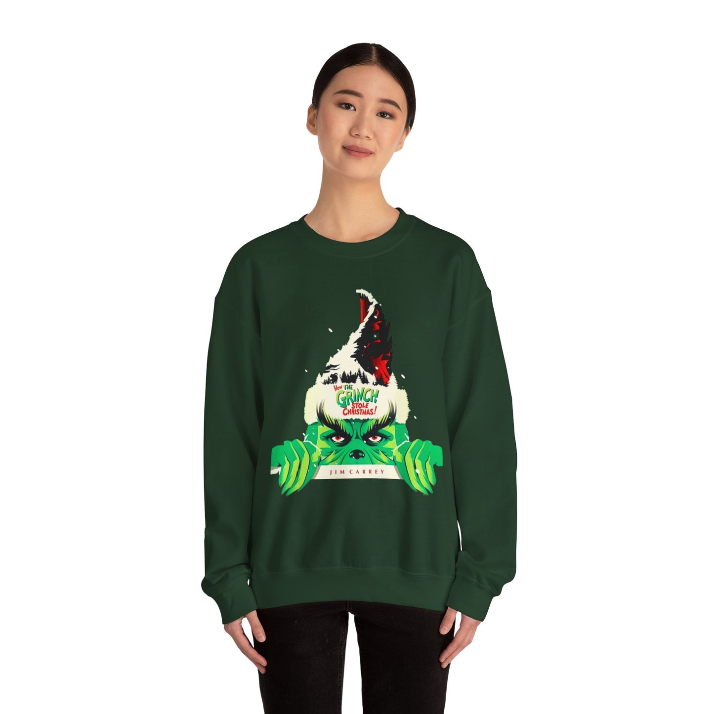 Jim Carrey's Grinch Christmas Sweatshirt