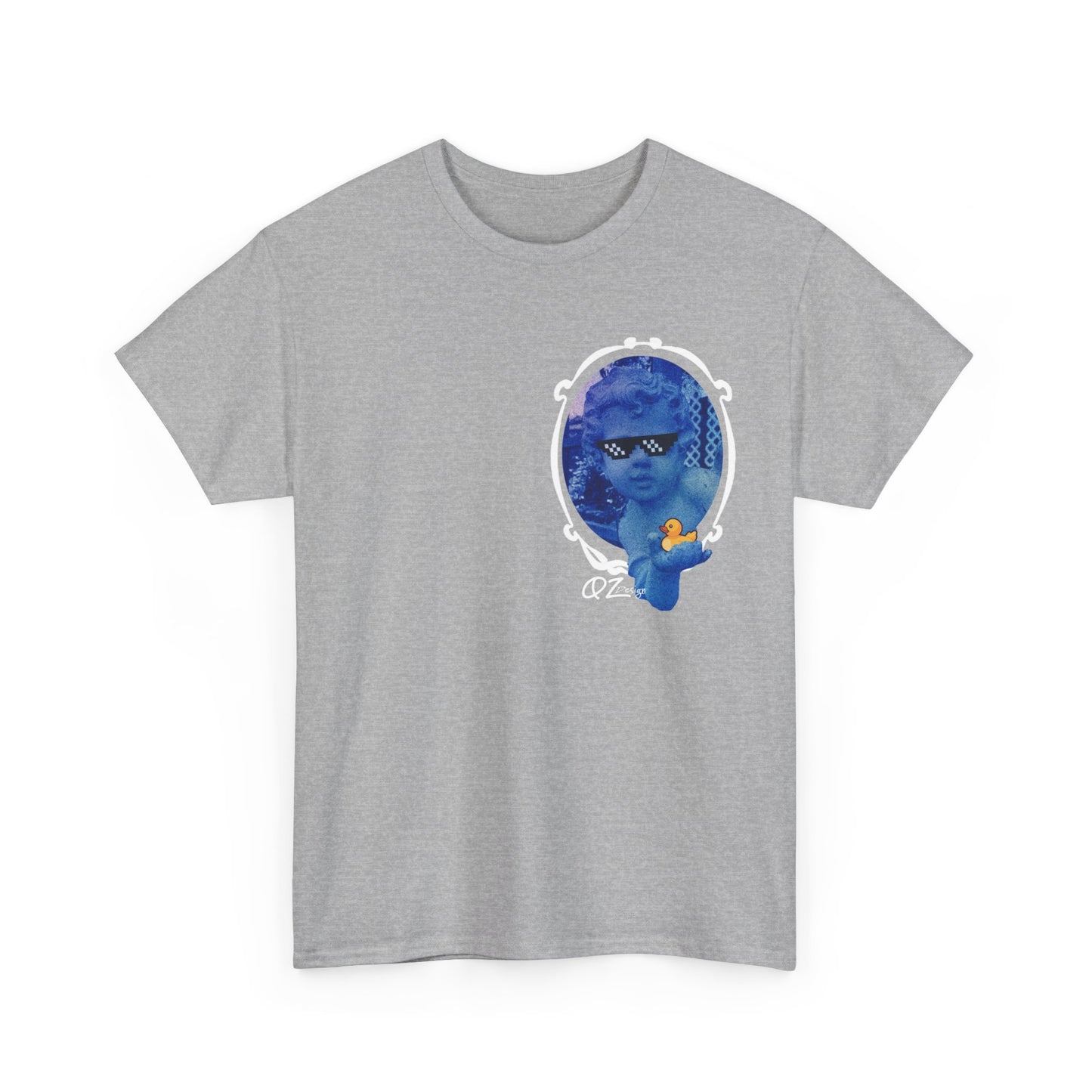 Baby Blue Cotton Tee