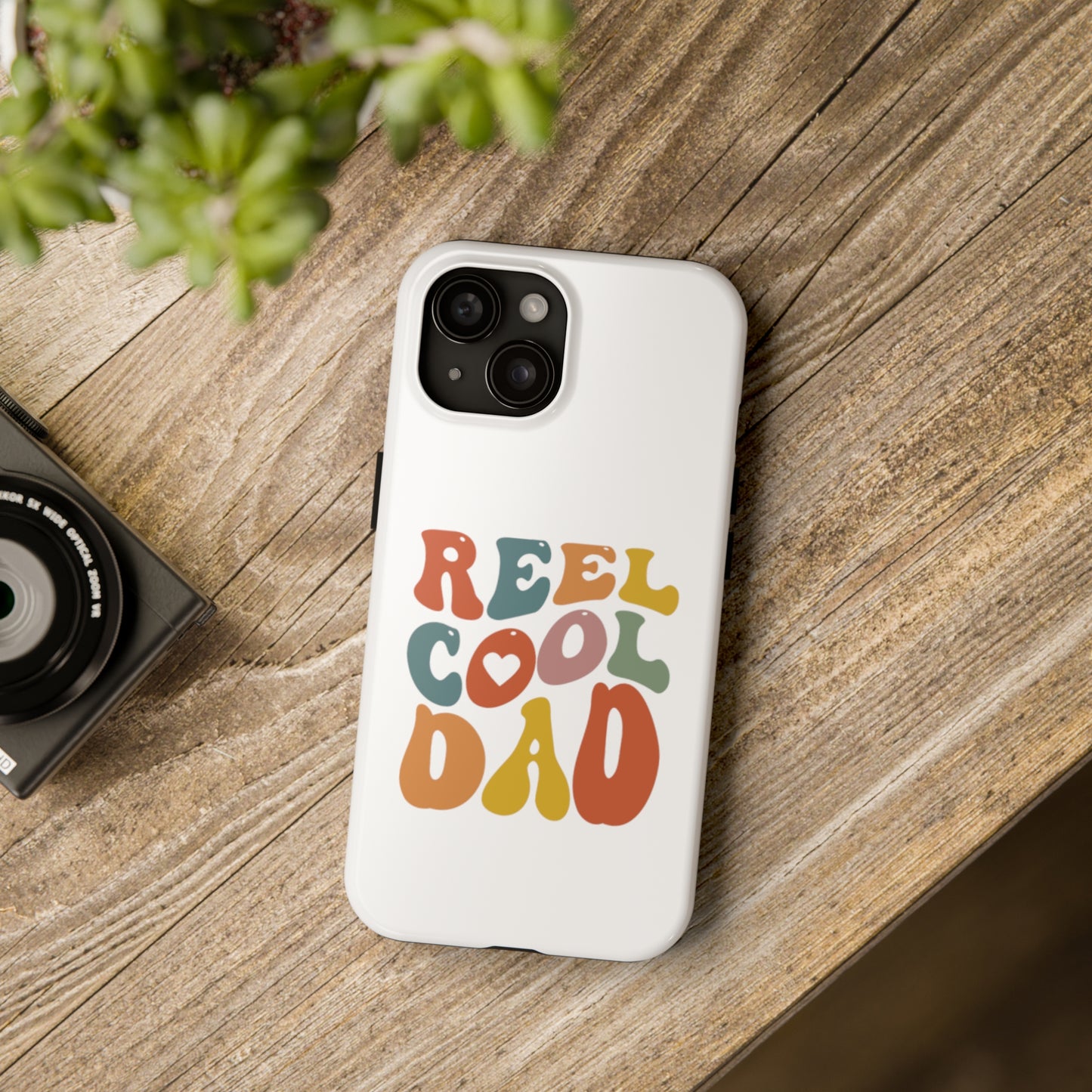 He's Crazy Like A Fool-Dad Phone Cases