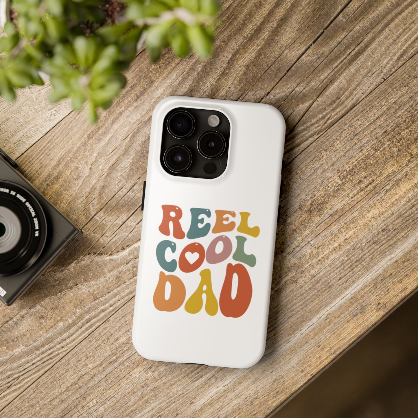 He's Crazy Like A Fool-Dad Phone Cases