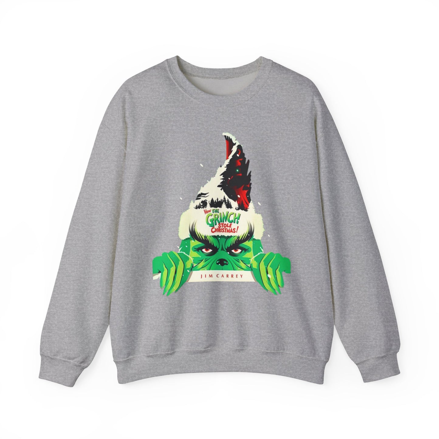 Jim Carrey's Grinch Christmas Sweatshirt