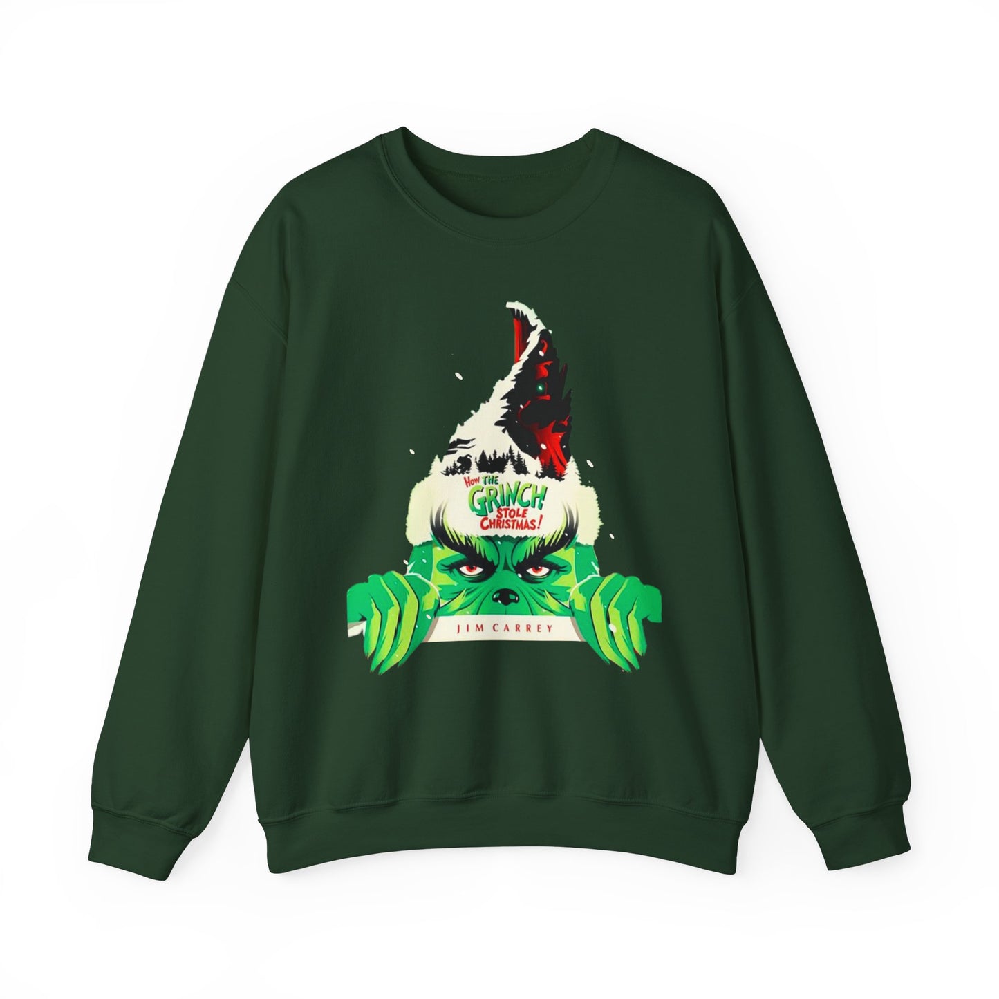 Jim Carrey's Grinch Christmas Sweatshirt