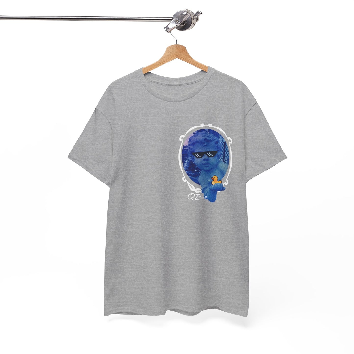 Baby Blue Cotton Tee