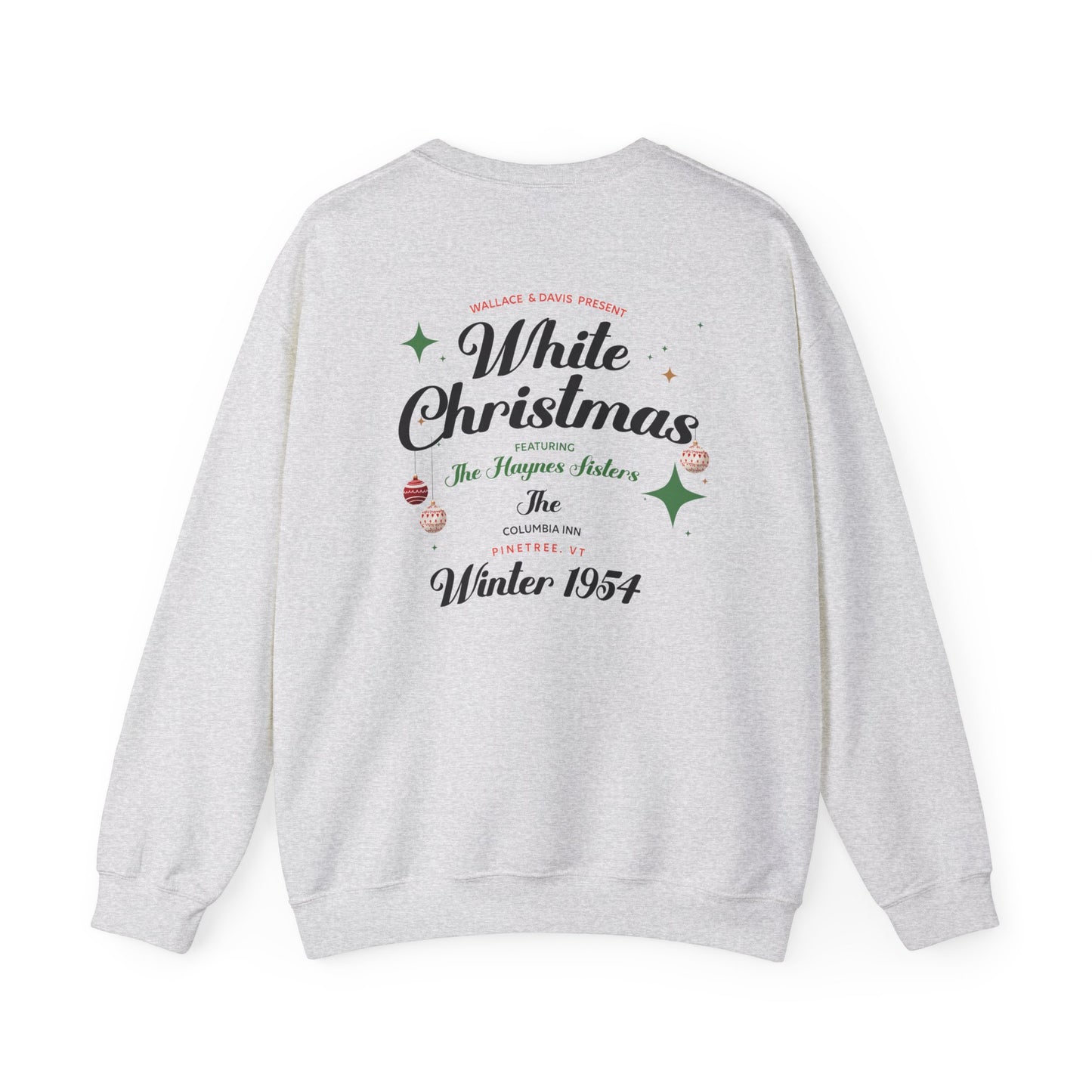 White Christmas Dreams Christmas Sweatshirt