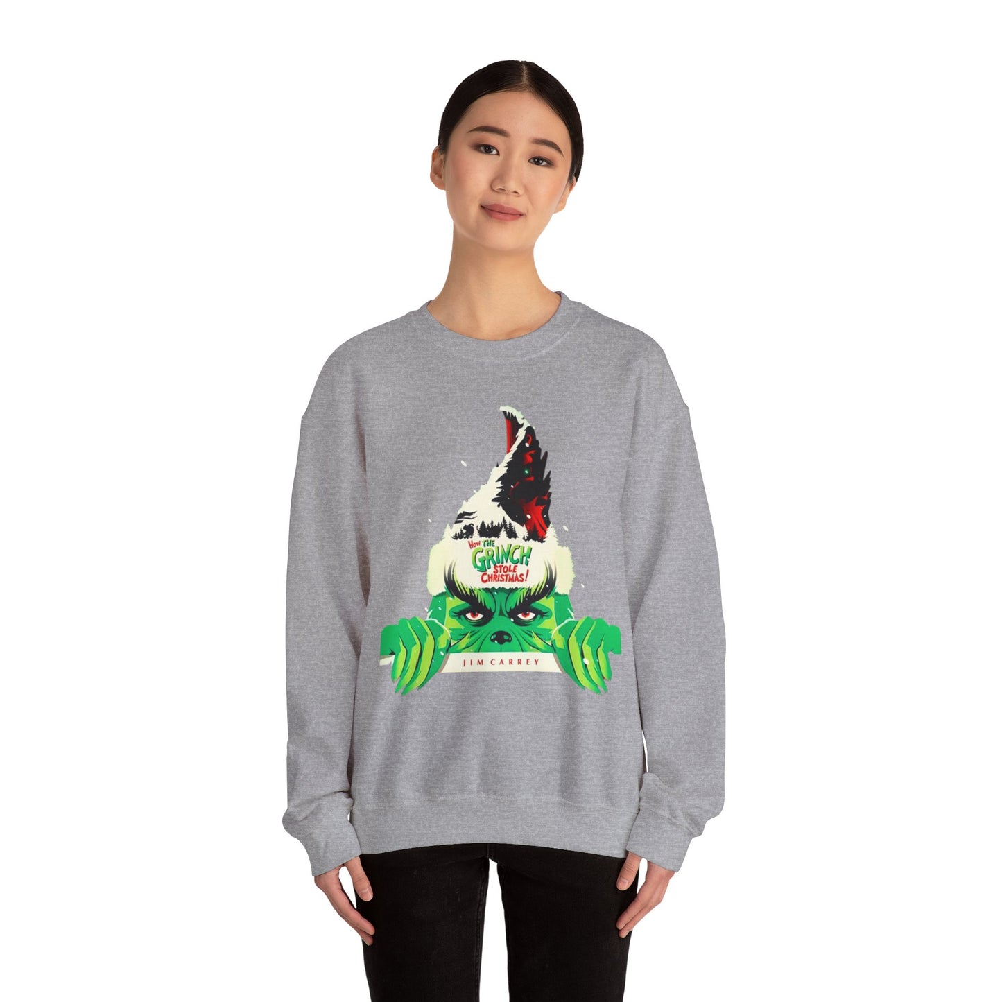 Jim Carrey's Grinch Christmas Sweatshirt