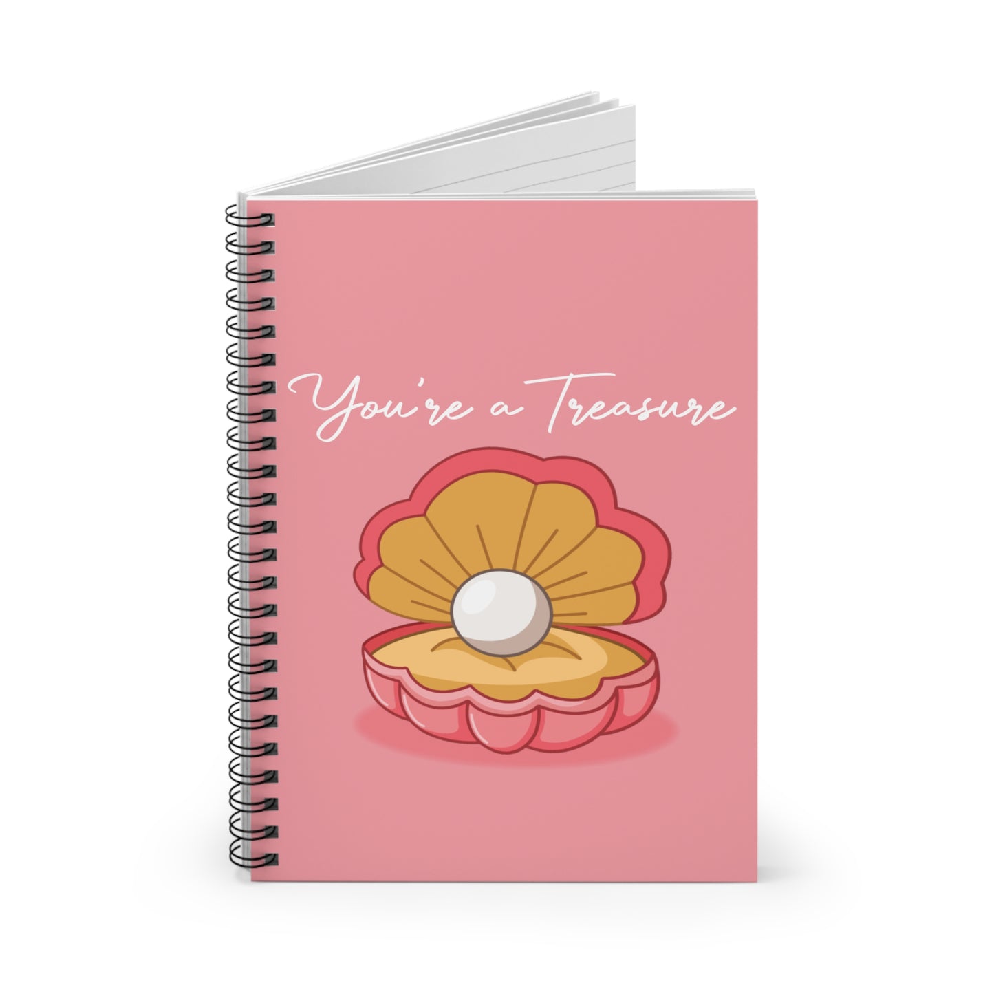 Mother of Pearl Spiral Notebook - Ruled Line