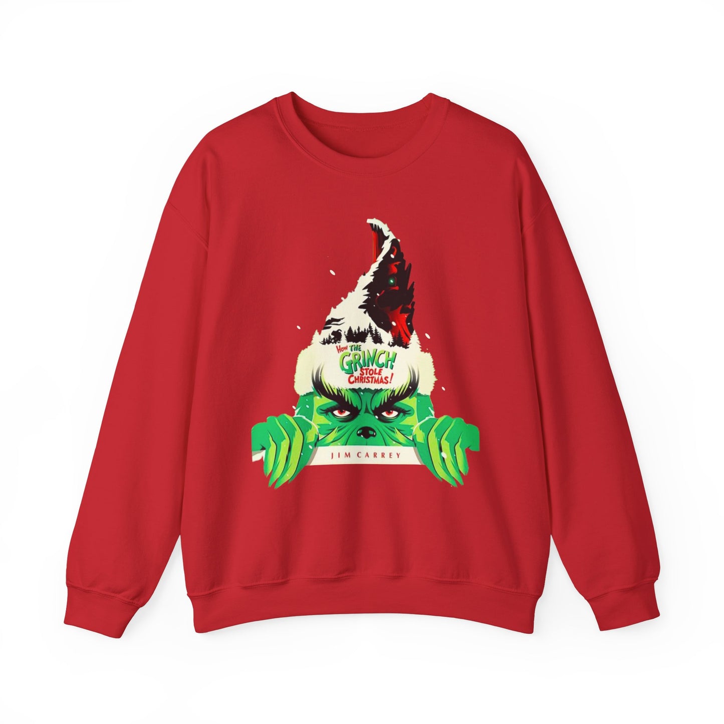 Jim Carrey's Grinch Christmas Sweatshirt