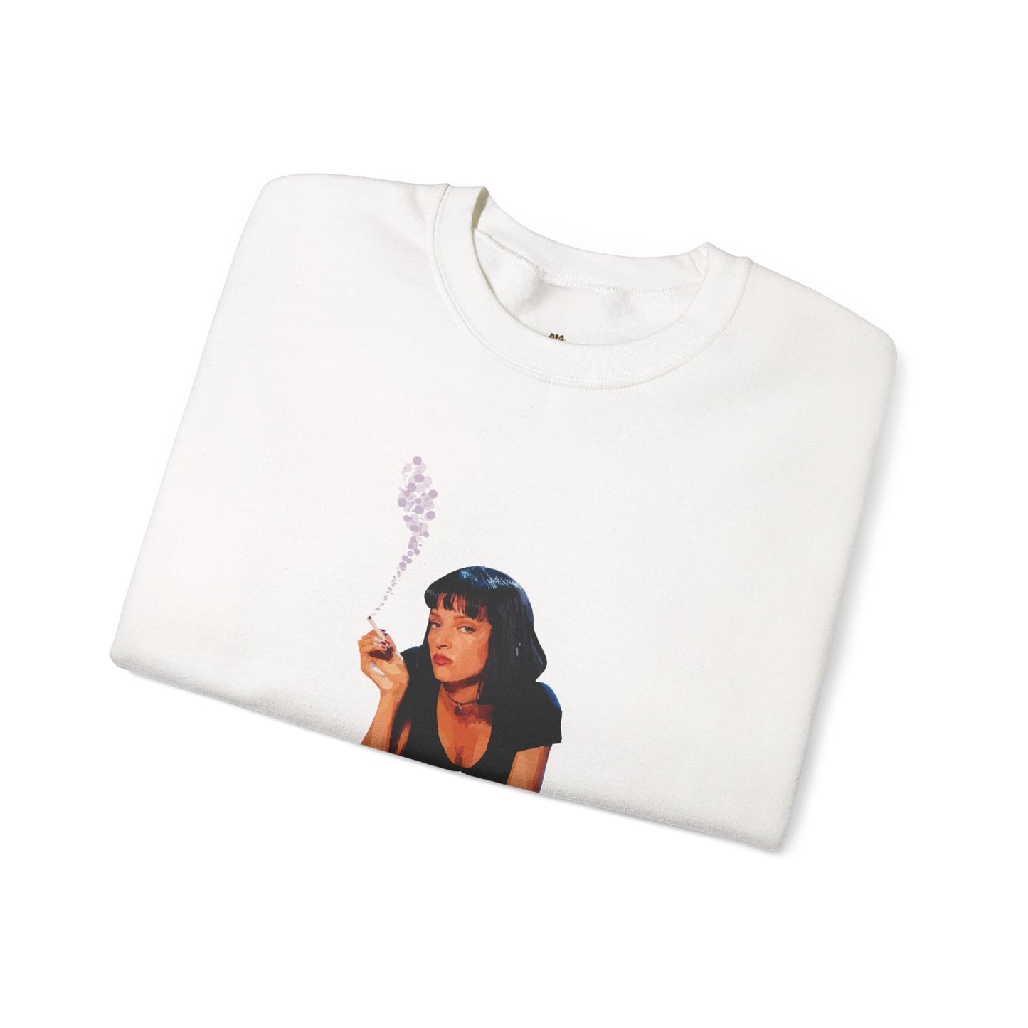 Mia Wallace Crewneck Sweatshirt - Pulp Fiction Inspired