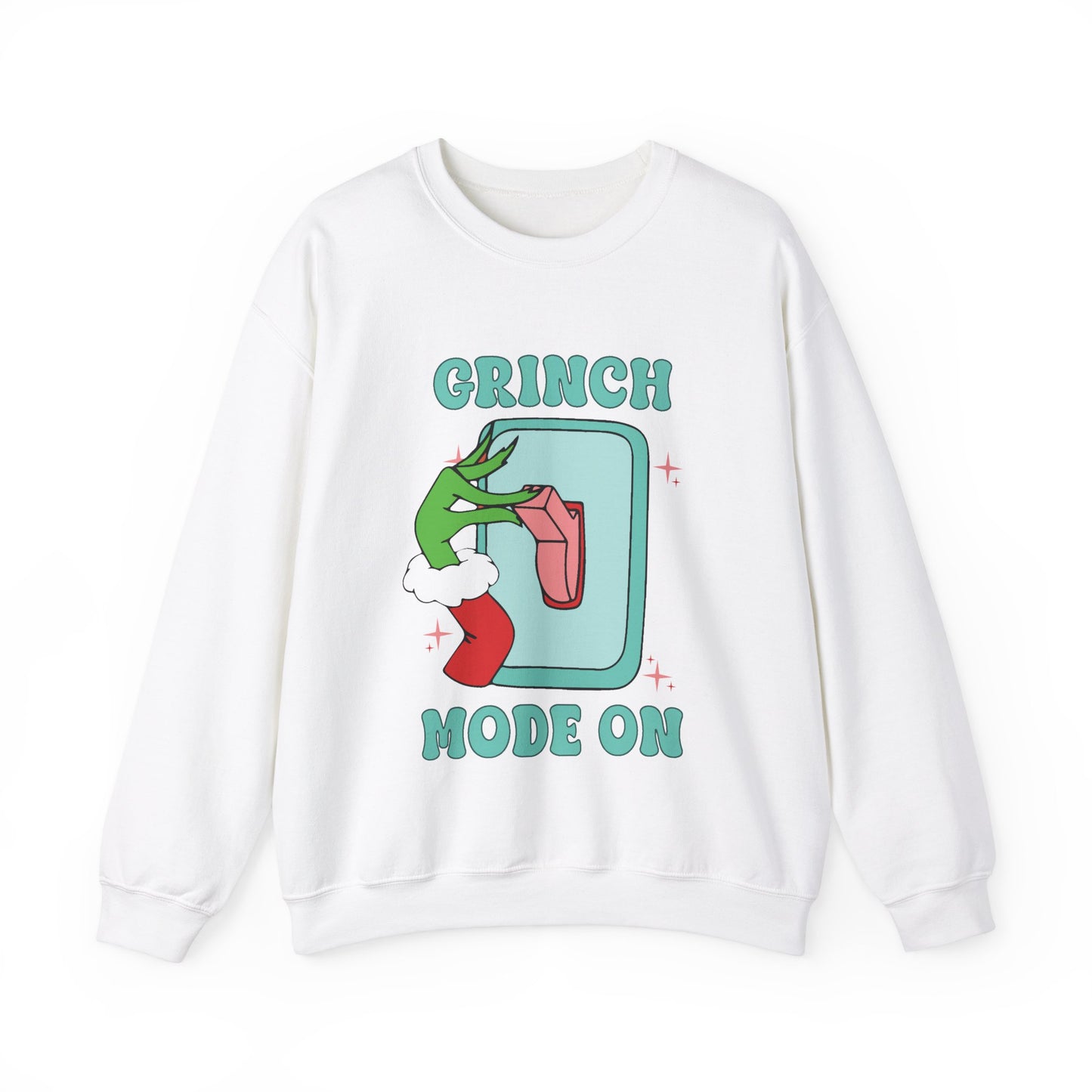 Grinch Mode On Chrismas Sweatshirt