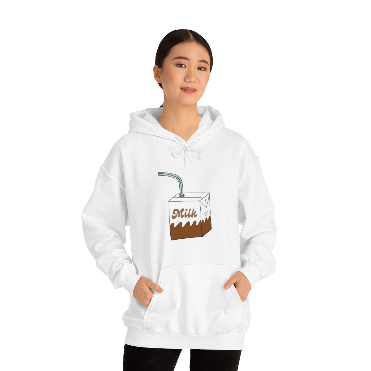 Drink Milk Hooded Sweatshirt