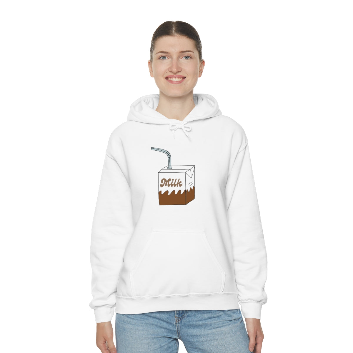 Drink Milk Hooded Sweatshirt