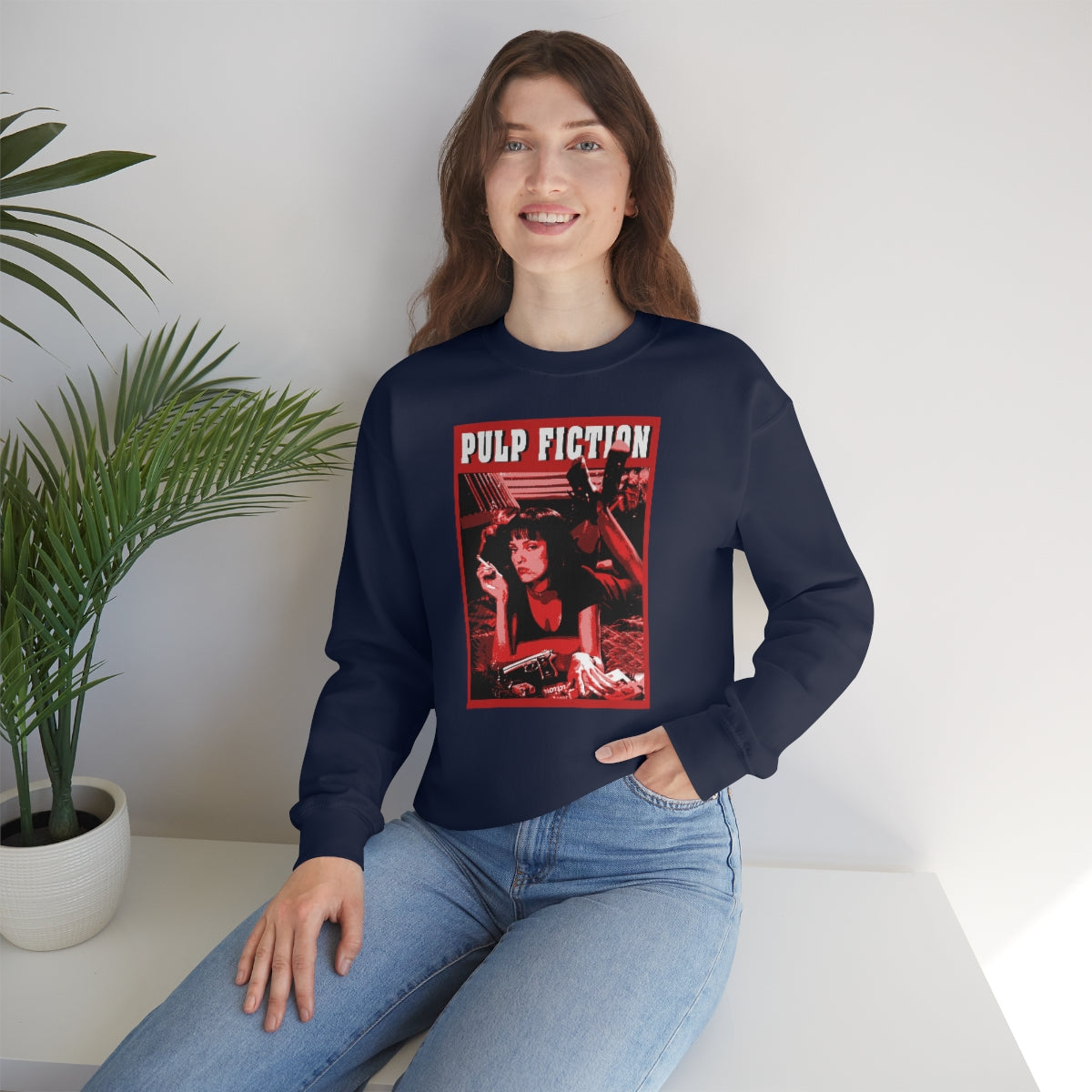 Pulp Fiction Hoodie, Pop Culture Hooded Sweatshirt, Vintage Hoodies