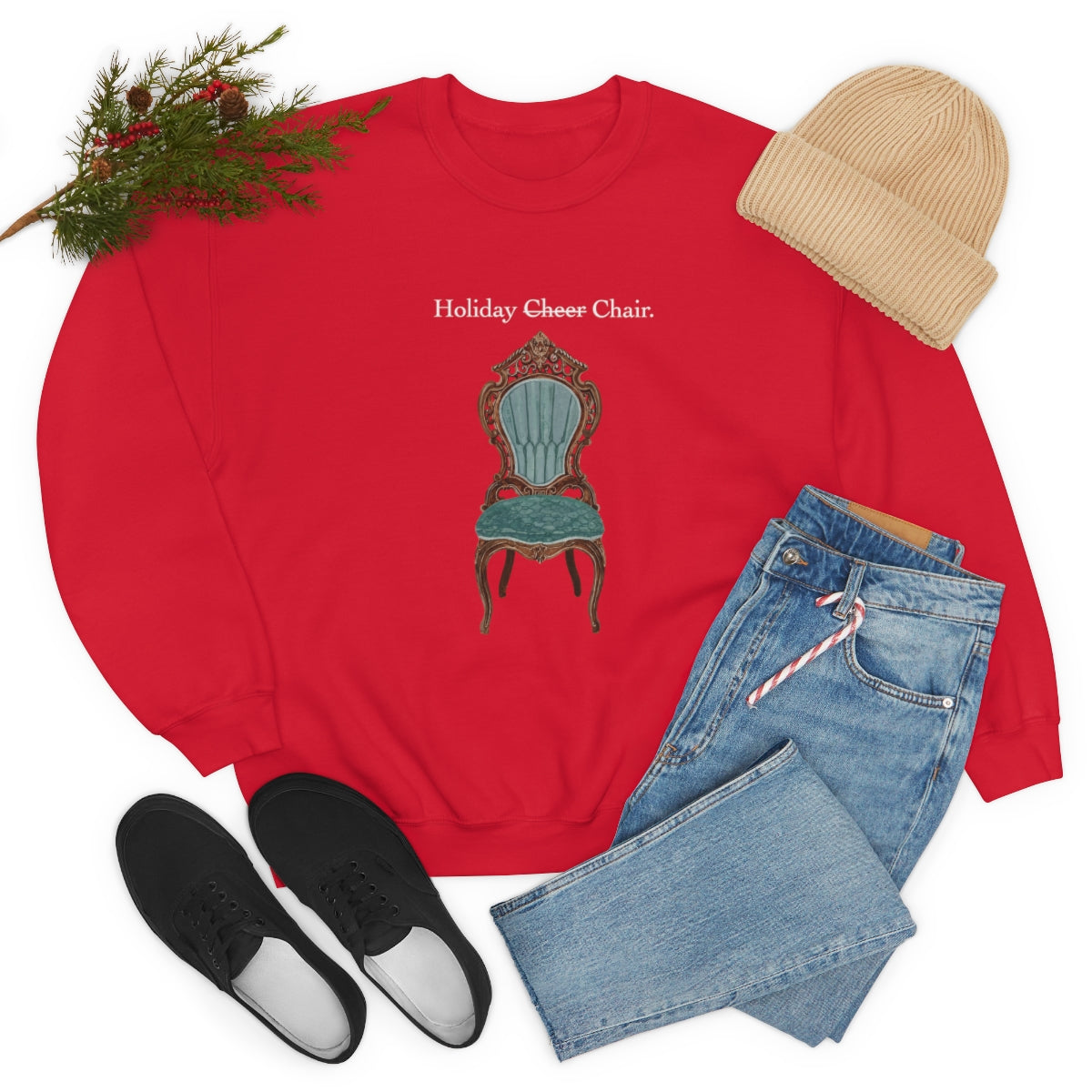 Sitmas Crewneck Sweatshirt | Christmas Gifts | Fun Christmas Products | Gifts for Him | Funny Gifts