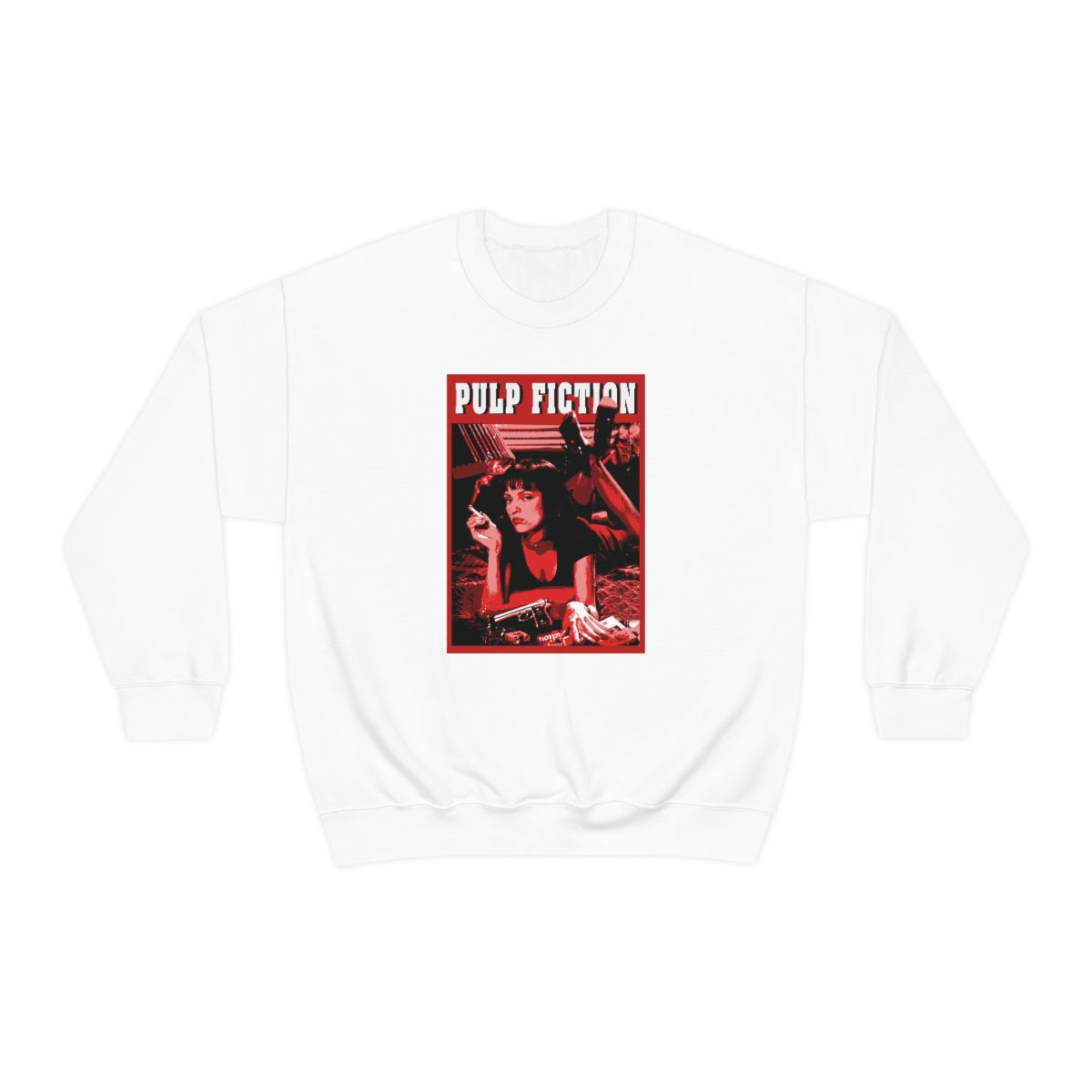 Pulp Fiction Hoodie, Pop Culture Hooded Sweatshirt, Vintage Hoodies