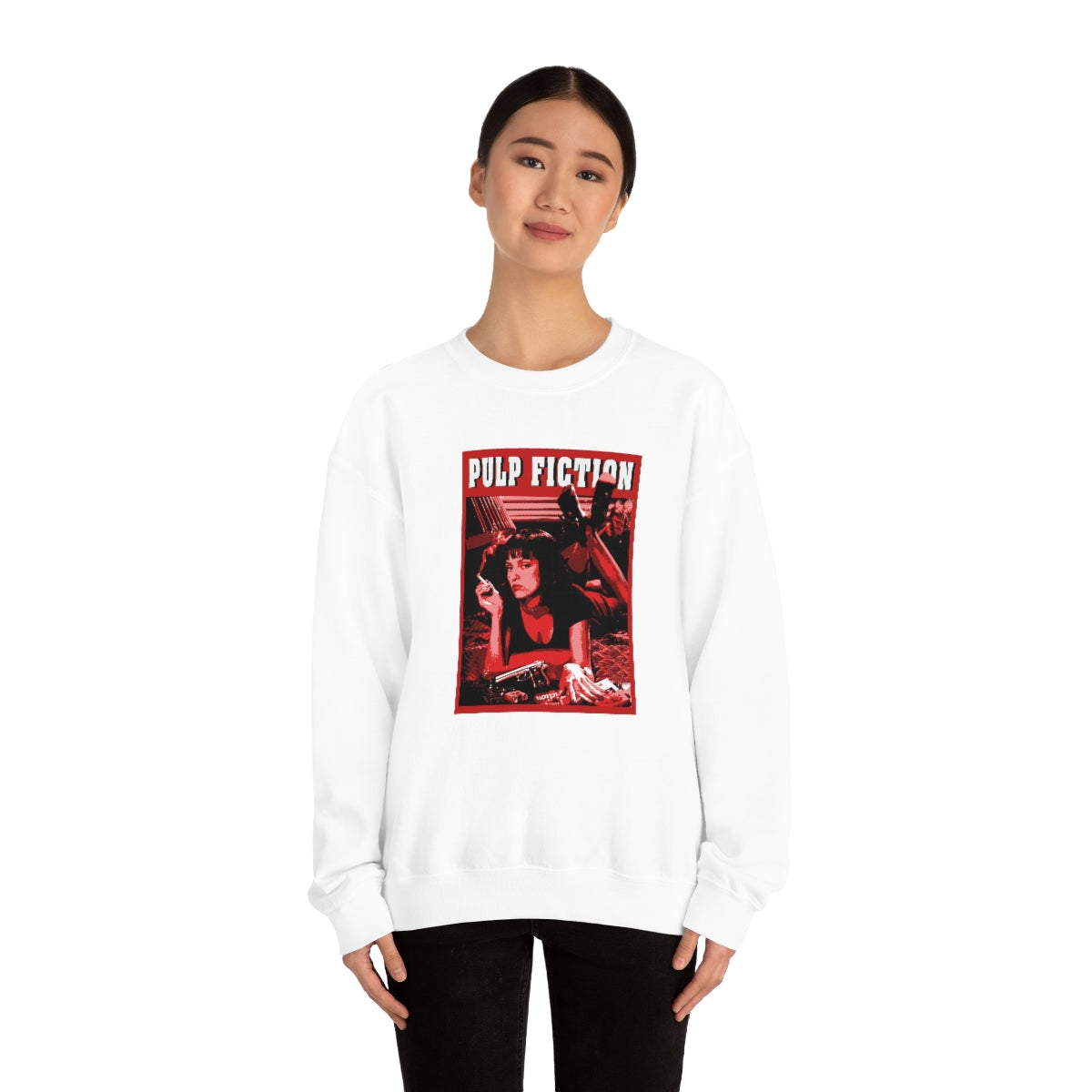 Pulp Fiction Hoodie, Pop Culture Hooded Sweatshirt, Vintage Hoodies