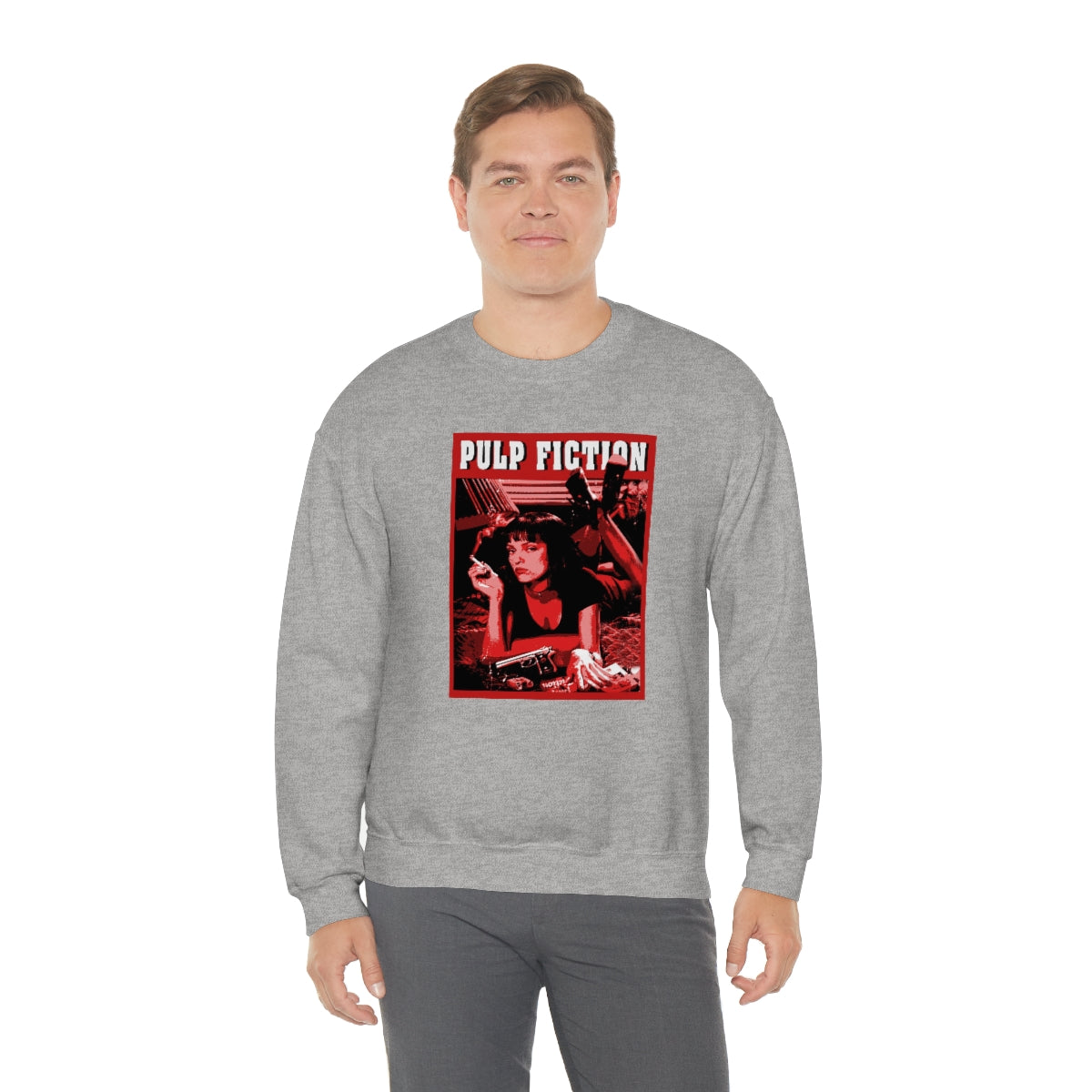 Pulp Fiction Hoodie, Pop Culture Hooded Sweatshirt, Vintage Hoodies