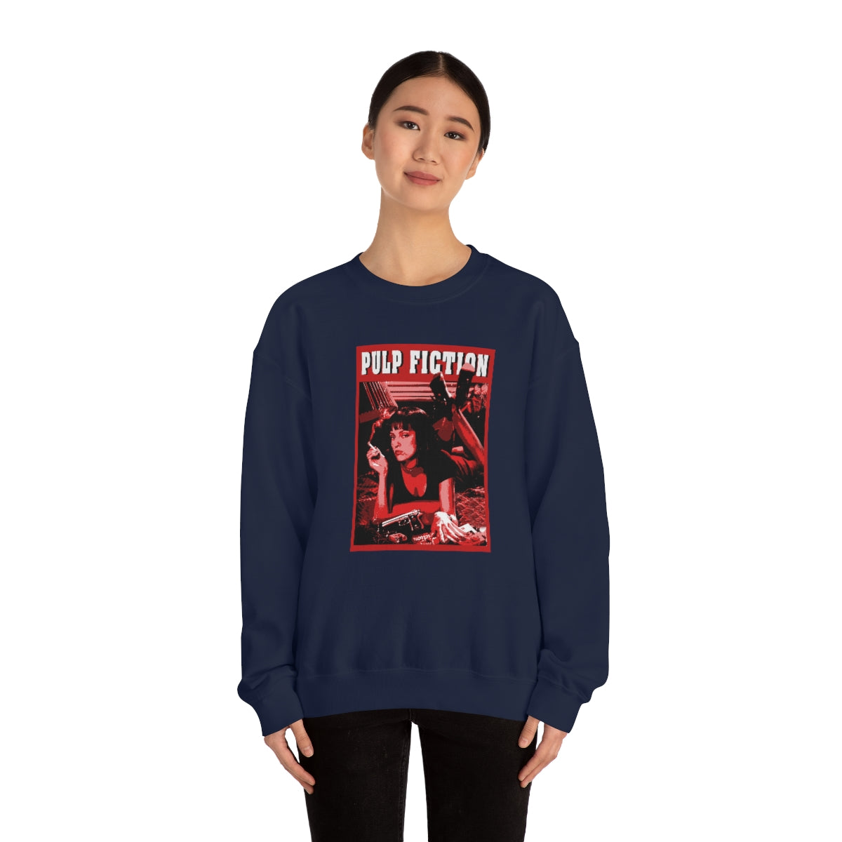 Pulp Fiction Hoodie, Pop Culture Hooded Sweatshirt, Vintage Hoodies