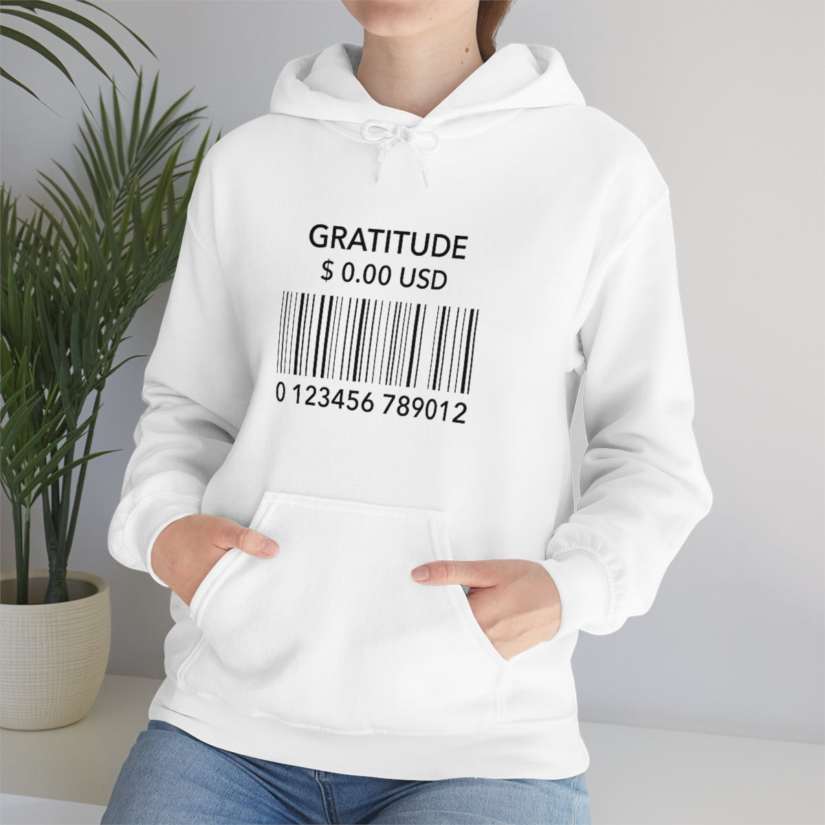Gratitude Is Free Hooded Sweatshirt