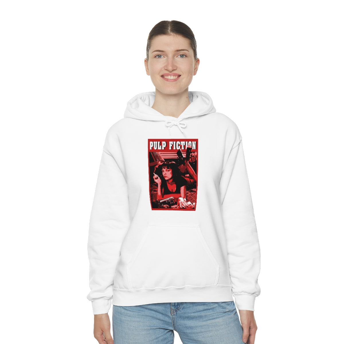 Pulp Fiction Pop Culture Hooded Sweatshirt
