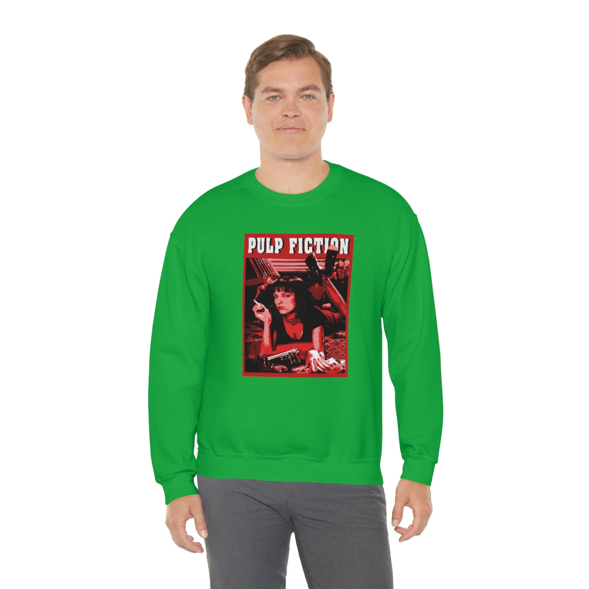 Pulp Fiction Hoodie, Pop Culture Hooded Sweatshirt, Vintage Hoodies