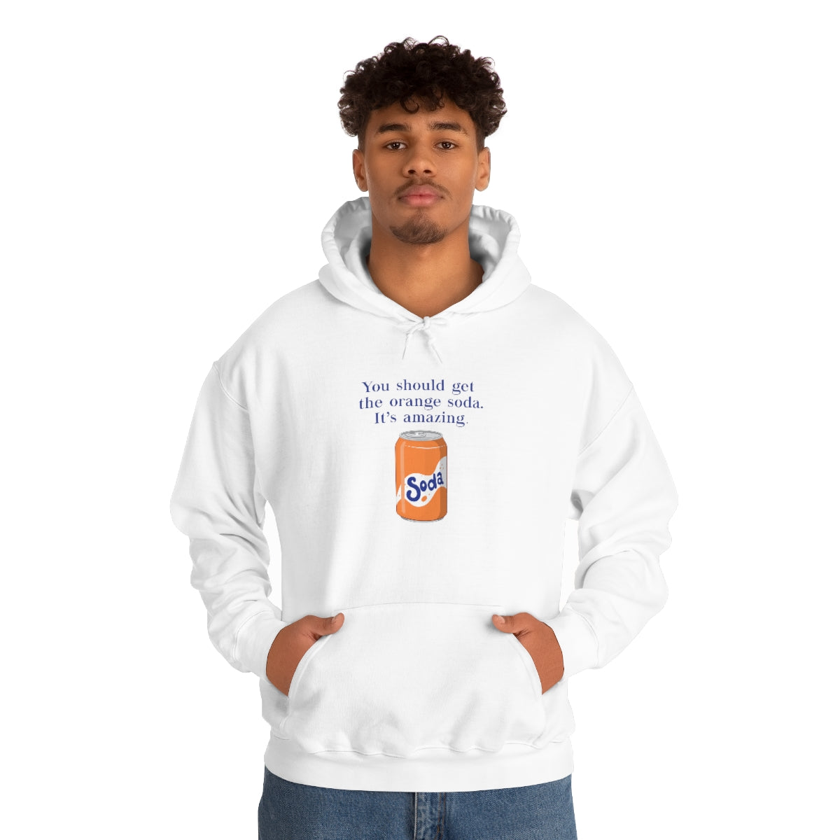Orange Soda Hooded Sweatshirt
