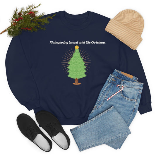 Christmas Shopping Crewneck Sweatshirt | Christmas Gifts | Fun Christmas Products | Gifts for Him | Gifts for Her